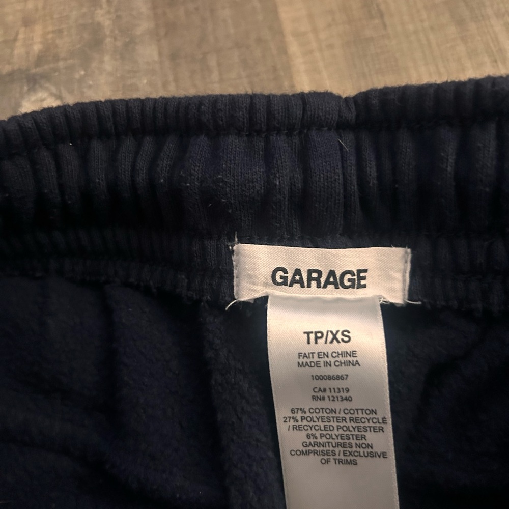 Garage ultra fleece  Cargo Joggers size XS - Picture 4 of 7